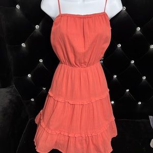 EXPRESS Spaghetti Strap Tiered Dress. NWT.